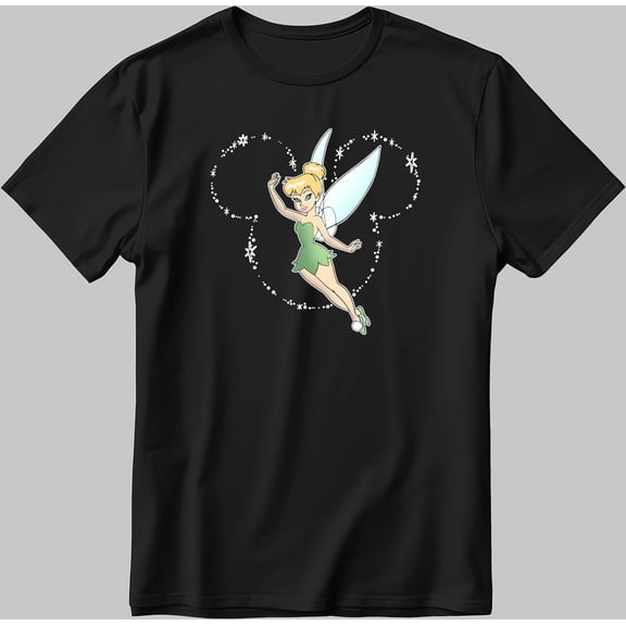 Disney Tinkerbell Fairy Pixie Dust Flying Flight Peter Pan Magic T-shirt