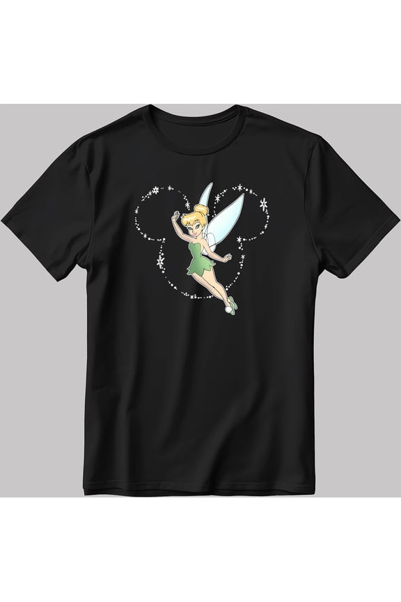 Disney Tinkerbell Fairy Pixie Dust Flying Flight Peter Pan Magic T-shirt