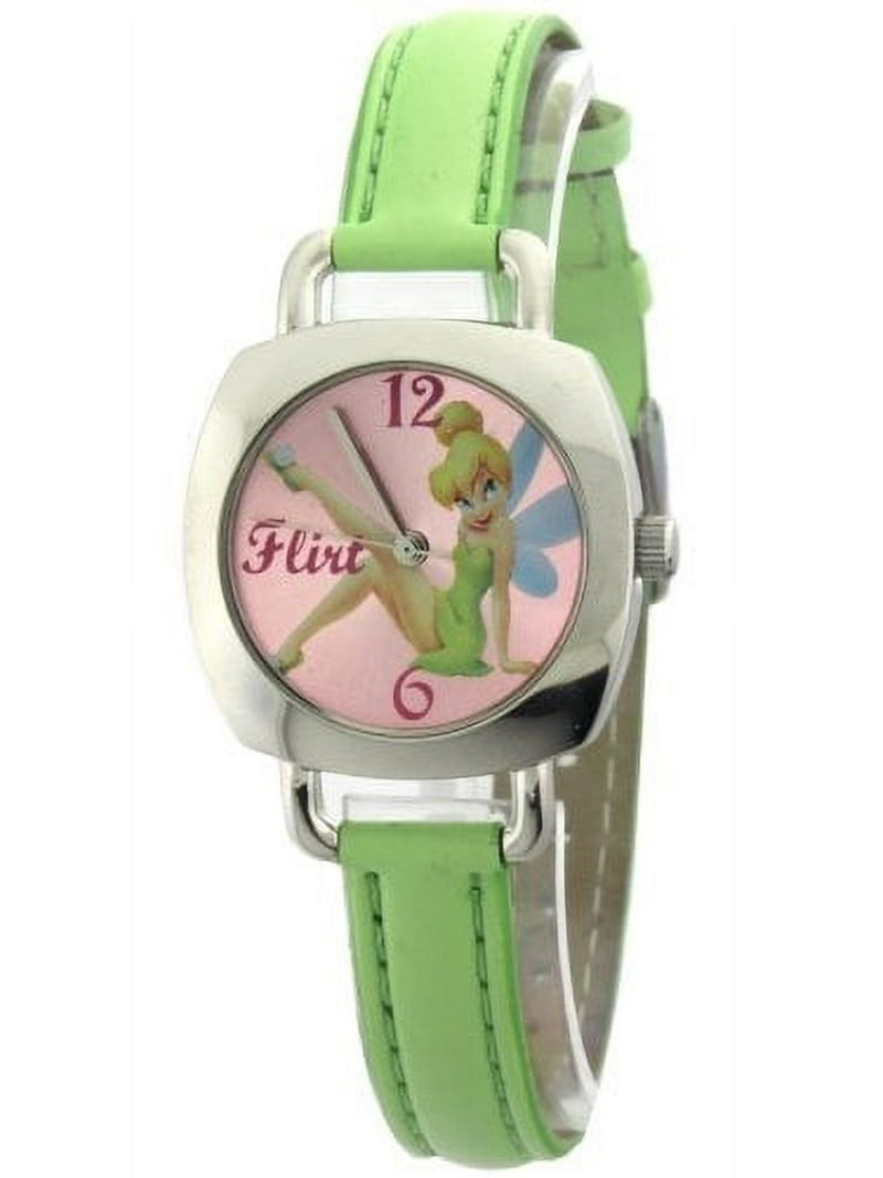 Disney Tinkerbell Flirt Ladies Watch #MU2584-AV - Walmart.com