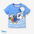 thumbnail image 1 of Disney Toddler Boy Graphic Tee, Donald Duck Character Outfit Cloth, Graphic Print Short Sleeve T-Shirt Donald Blue 3T, 1 of 1