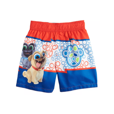 Disney Toddler Boys' Puppy Dog Pals Swim Trunks, Sizes 2T-4T