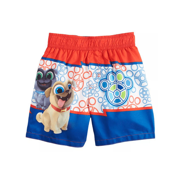 Disney Toddler Boys' Puppy Dog Pals Swim Trunks, Sizes 2T-4T