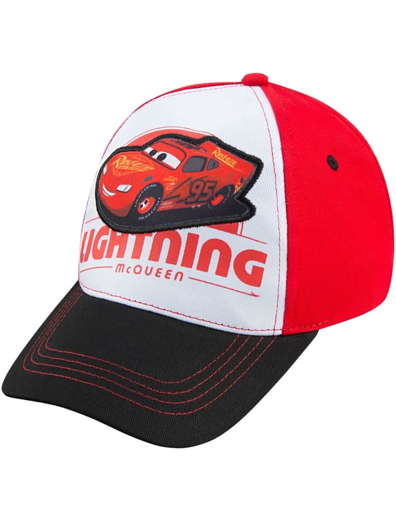 Toddler Boys Rust eze Lightning McQueen Cars Baseball Cap - Age 4-7