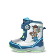 Disney Toddler Boys Toy Story Light Up Snow Boots, Sizes 7-12