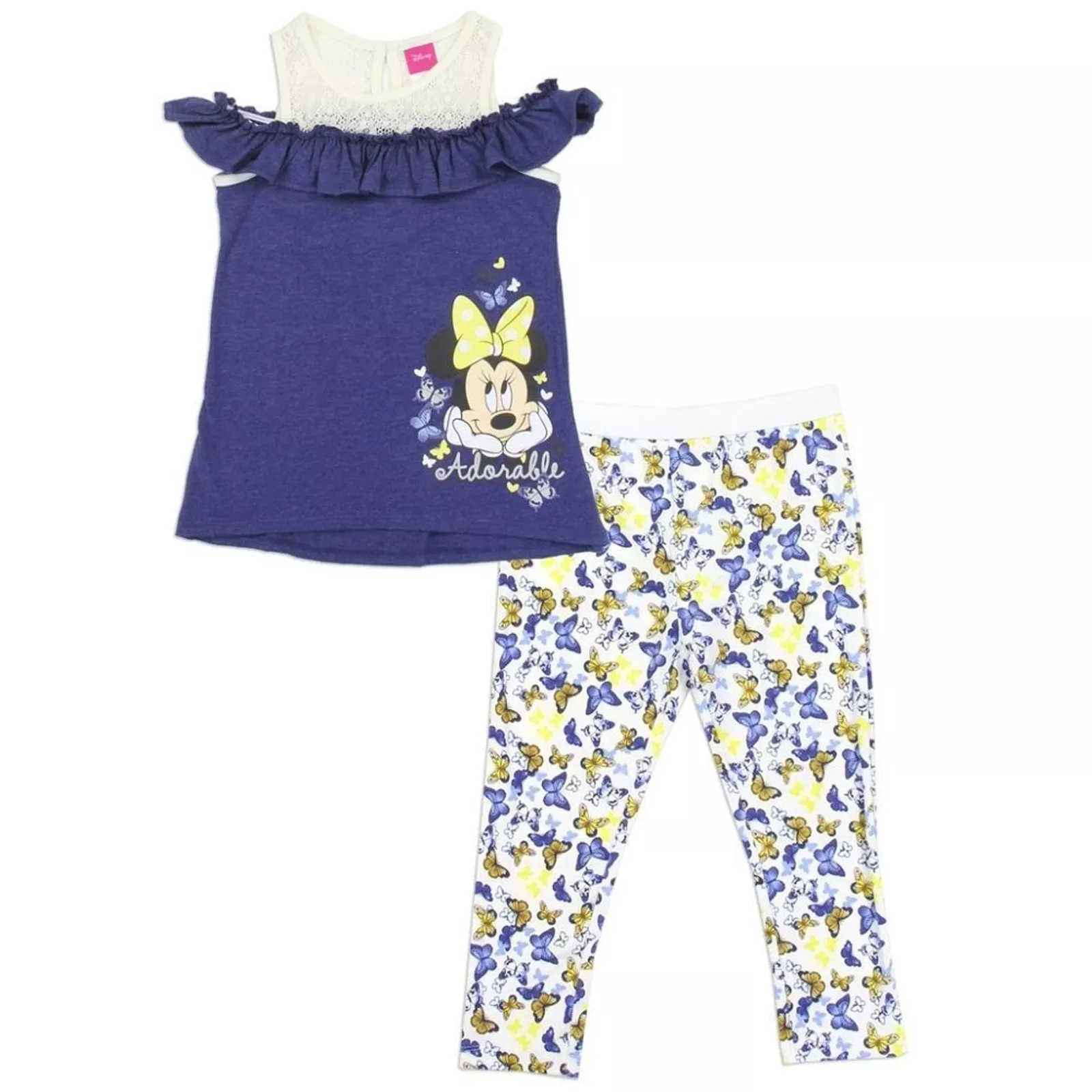 Disney Toddler FANCY NANCY Girls T-Shirt Short Sleeve Sizes 2T Bright Pink