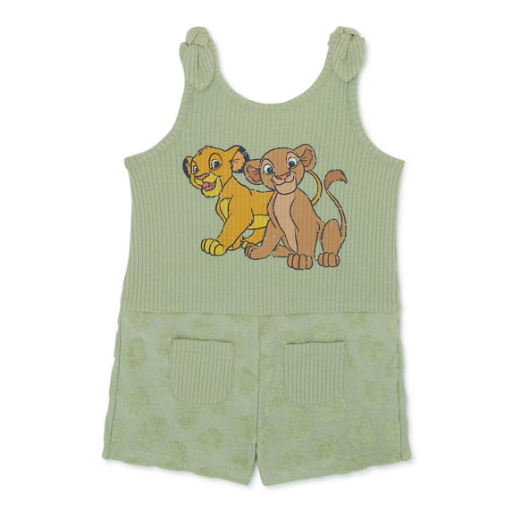 Disney Toddler Girl Character Romper, Sizes 18 Months-2T