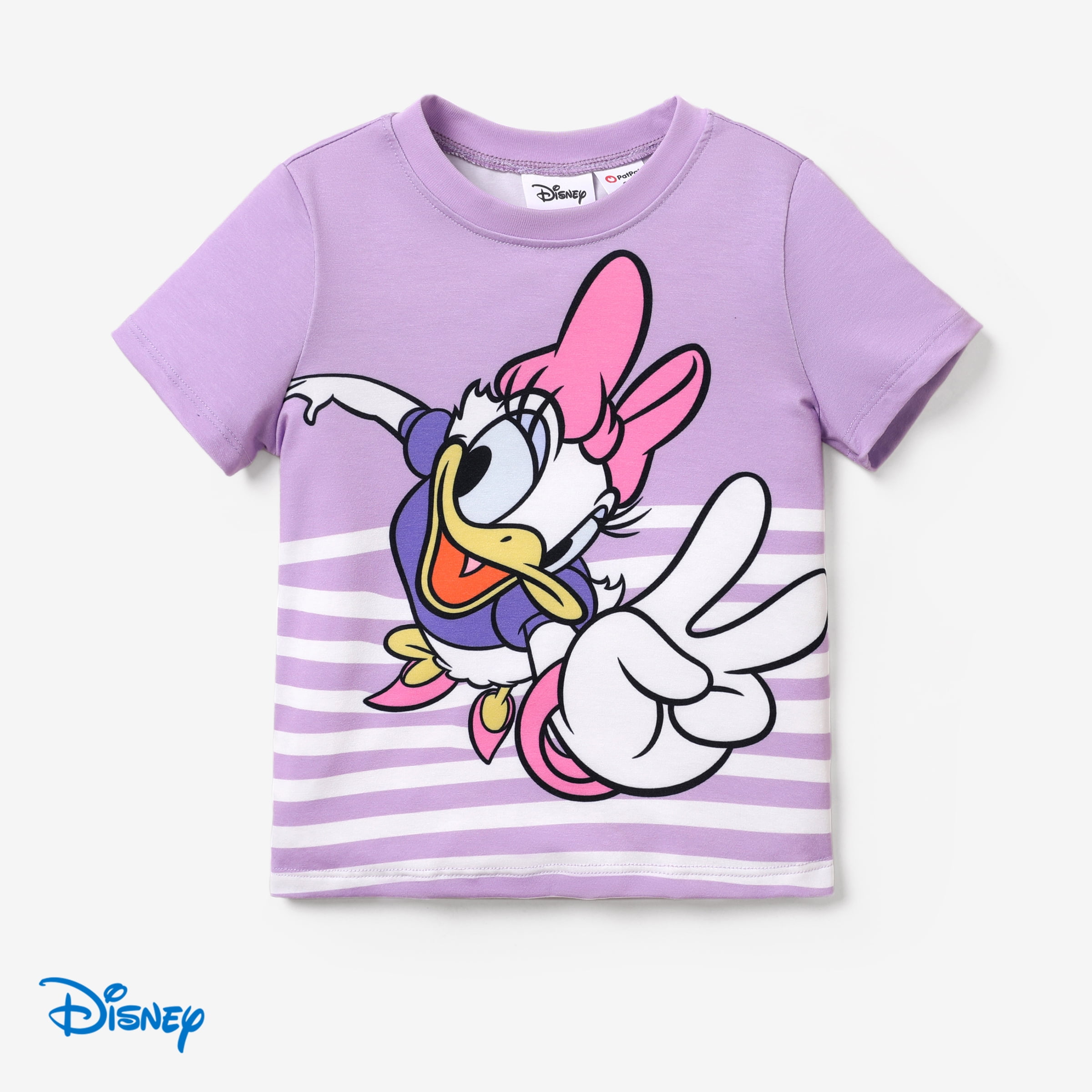 Disney Toddler Girl Graphic Tee, Daisy Duck Character Outfit Cloth