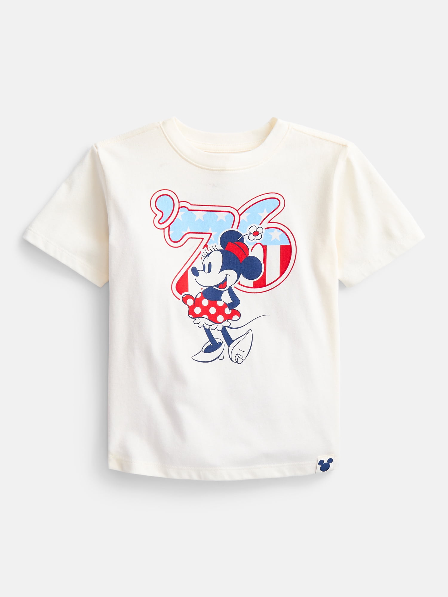 Minnie Mouse Toddler Girls 76 Graphic Tee, Sizes 12M-5T