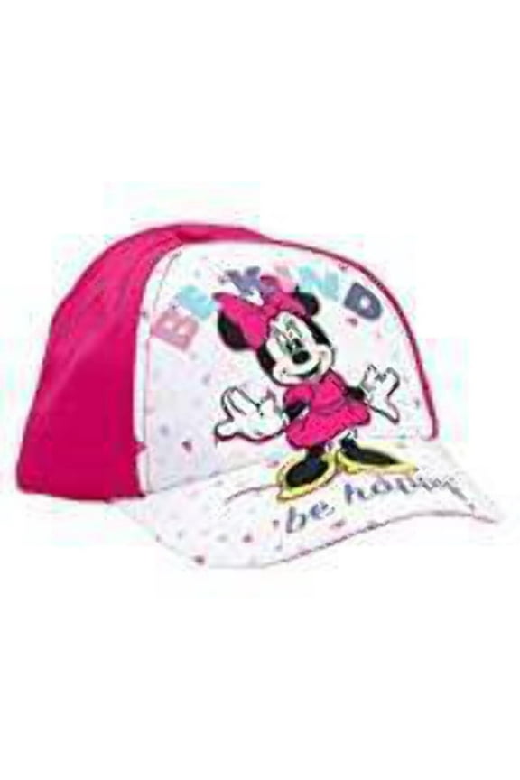 Toddler Girl's Minnie Mouse Baseball Cap, Pink, Age 2-4
