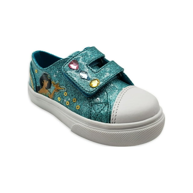 Disney Toddler Girls Aladdin Strap Casual Sneakers, Sizes 7-12