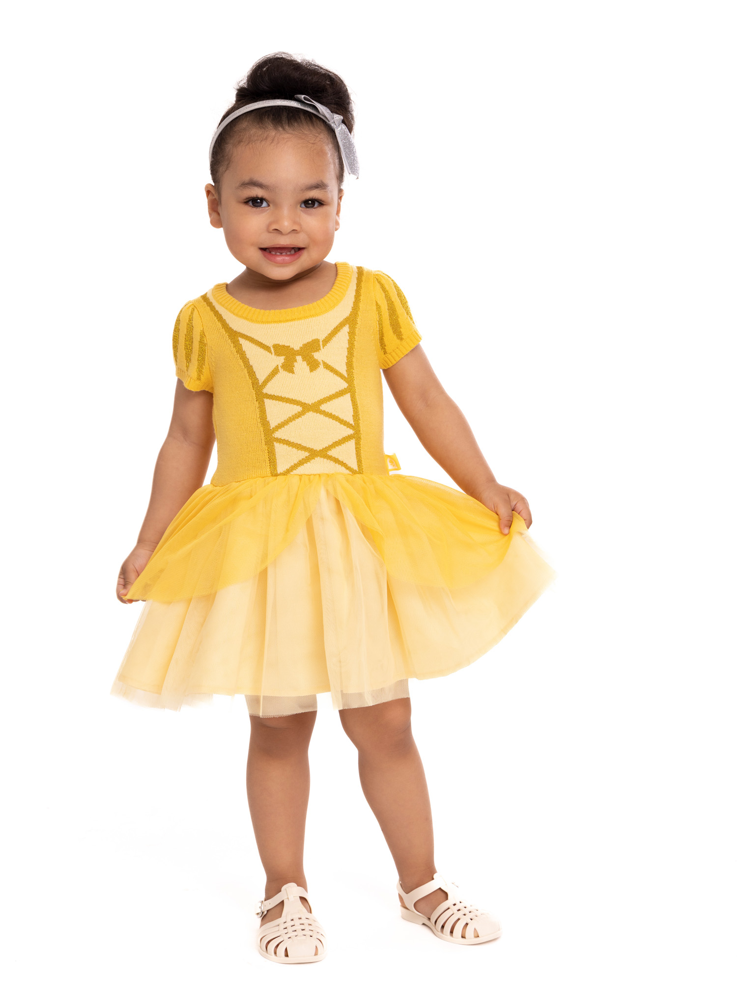 Disney Toddler Girls Beauty and The Beast Cosplay Dress, Sizes 12M-5T -  Walmart.com