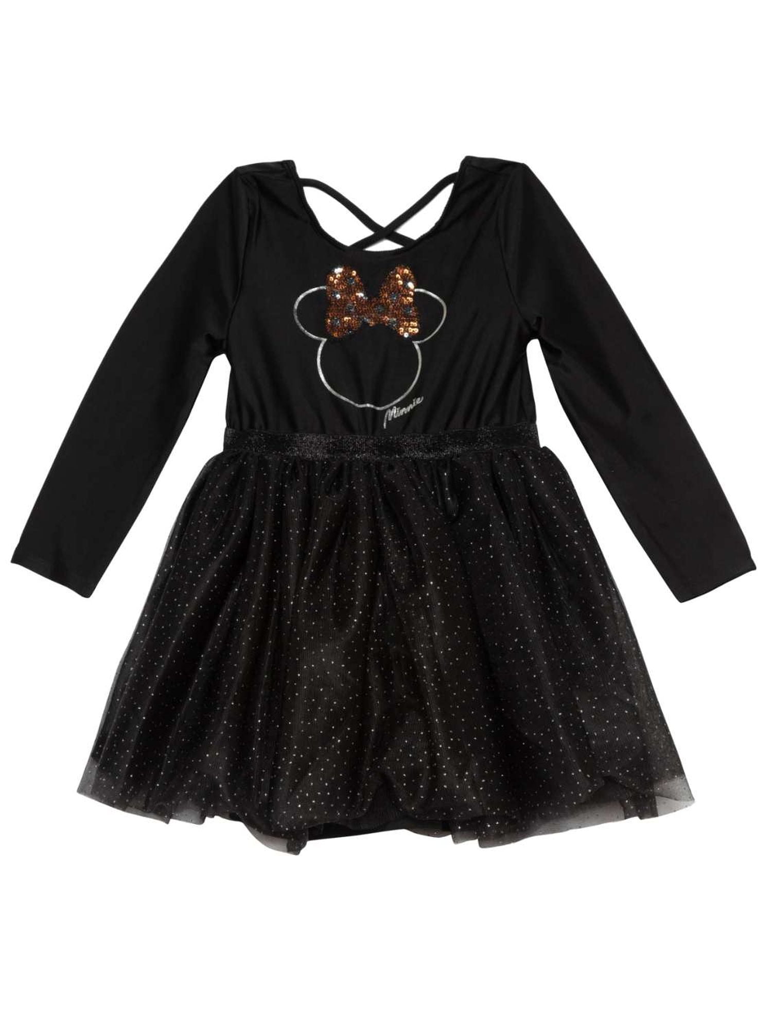 knee length dresses for ladies Disney Mickey and Friends Toddler Girl Minnie Mouse Ruffle Dress Pink, Pink / 4-5 Years