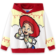 Toddler Girls Hoodies Sweatshirts Toy Story Jessie Graphic Christmas Red Pullover Top 3-4T