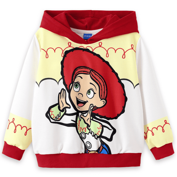 Disney Toddler Girls Hoodies Sweatshirts Toy Story Jessie Graphic Christmas Red Pullover Top 5-6T