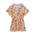 thumbnail image 1 of Disney Toddler Girls Mickey Mouse Floral Print Retro Dress, Sizes 2 Toddler-18 Months, 1 of 11