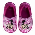 thumbnail image 1 of Disney Toddler Girls Minnie Mouse Slippers, Pink, Size: 9-10, 1 of 5