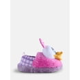thumbnail image 1 of Disney Toddler Girls Minnie Mouse and Daisy Duck Slip On Slippers, 1 of 5