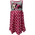 thumbnail image 1 of Disney Toddler Girls Pink Polka Dot Bow Minnie Mouse Tank Top Dress 3T, 1 of 4