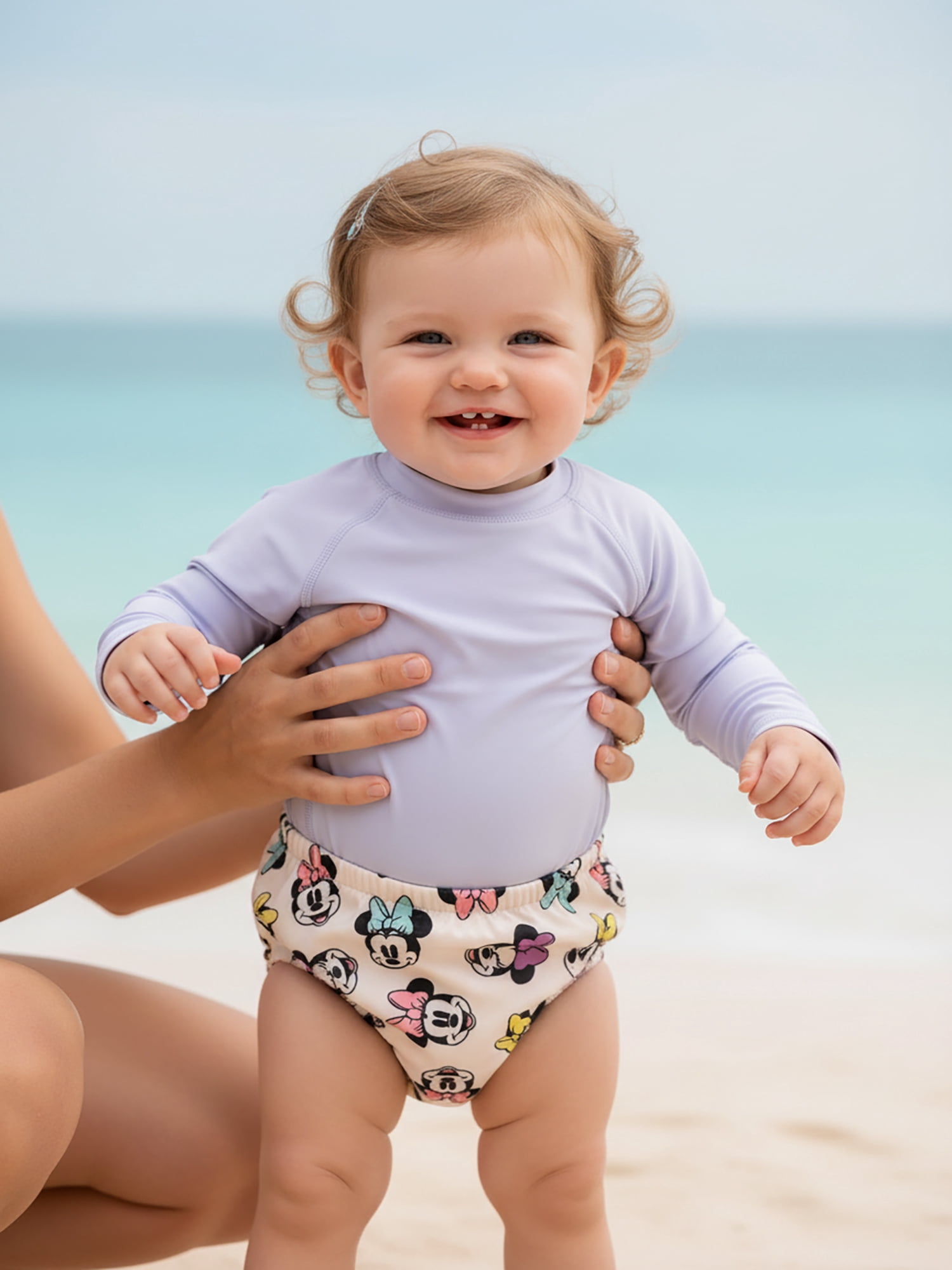 Disney, Toddler Girls Swim Diaper Cover, Minnie Mouse, Sizes 0-12M ...