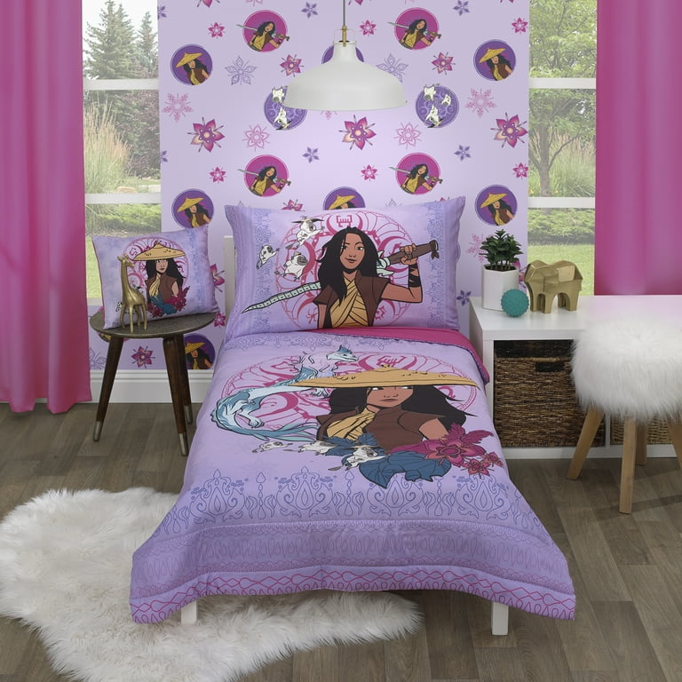 Disney Toddler Raya Mystic Pop Polyester Bedding Sets Crib