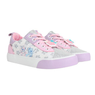 Disney Toddler and Little Girls' Stitch and Angel Court Sneakers
