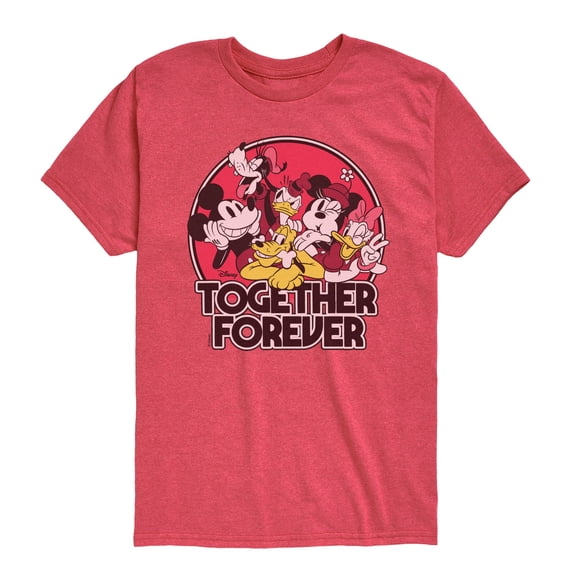 Disney - Together Forever - Youth Boys Short Sleeve Graphic T-Shirt