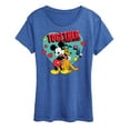 thumbnail image 1 of Disney - Together Fur Ever Mickey Pluto - Women's Short Sleeve Graphic T-Shirt, 1 of 5