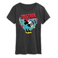 thumbnail image 1 of Disney - Together Fur Ever Minnie Figaro - Women's Short Sleeve Graphic T-Shirt, 1 of 5