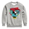 thumbnail image 1 of Disney - Together Fur Ever Minnie Figaro - Youth Crewneck Fleece Sweatshirt, 1 of 5