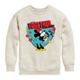 thumbnail image 1 of Disney - Together Fur Ever Minnie Figaro - Youth Crewneck Fleece Sweatshirt, 1 of 5