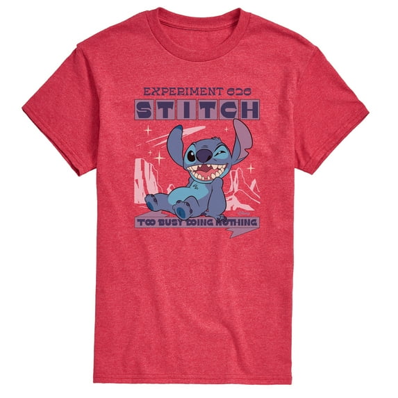 Lilo & Stitch - Too Busy - Men's Short Sleeve Graphic T-Shirt