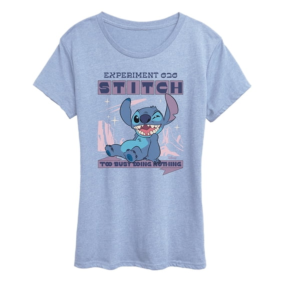 Lilo & Stitch - Too Busy - Women's Short Sleeve Graphic T-Shirt