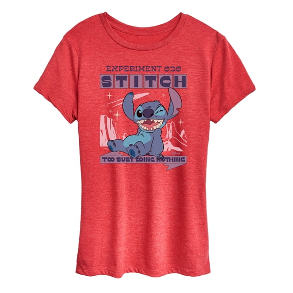 Lilo & Stitch - Too Busy - Women's Short Sleeve Graphic T-Shirt