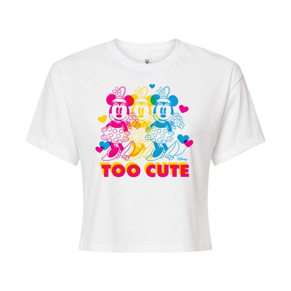 Disney - Too Cute - Cropped Tee
