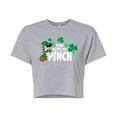 thumbnail image 1 of Disney - Too Cute To Pinch - Juniors Cropped Cotton Blend T-Shirt, 1 of 5