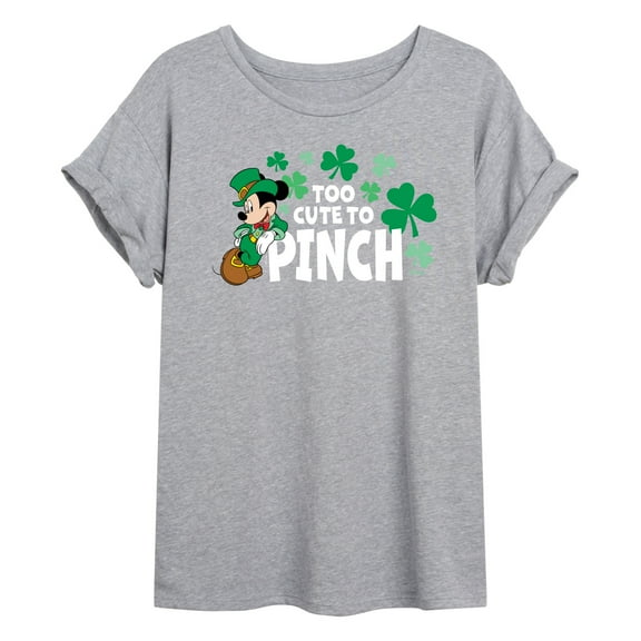 Disney - Too Cute To Pinch - Juniors Ideal Flowy Muscle T-Shirt