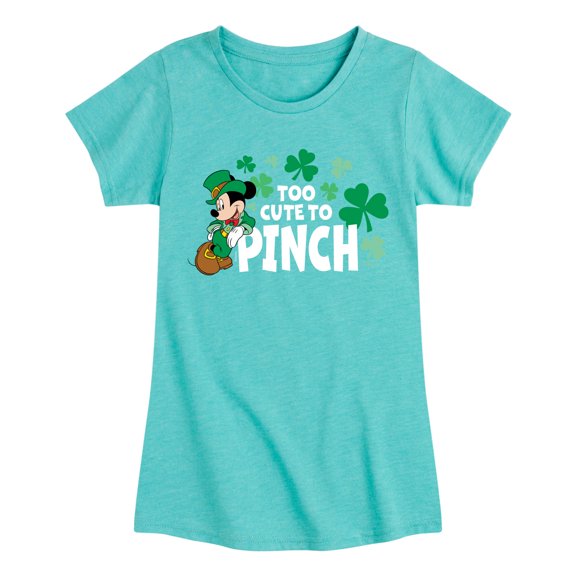 Disney - Too Cute To Pinch - Toddler And Youth Girls Short Sleeve Graphic T-Shirt