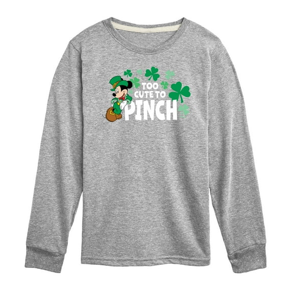 Disney - Too Cute To Pinch - Toddler And Youth Long Sleeve Graphic T-Shirt