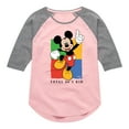 thumbnail image 1 of Disney - Total 90s Kid - Toddler & Youth Girls Raglan Graphic T-Shirt, 1 of 5