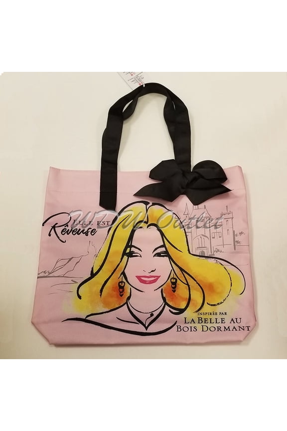 Tote Bag: Epcot France Pavilion - Aurora Design