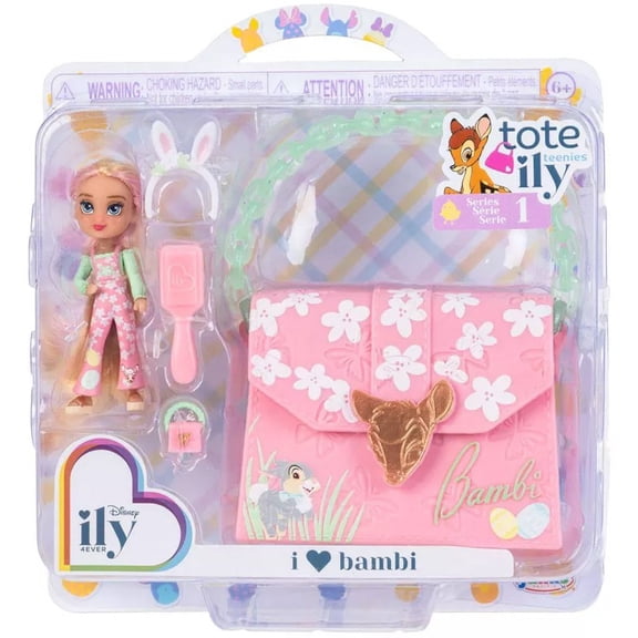 Disney Tote Ily Teenies Easter Series 1 I Love Bambi Mini Doll