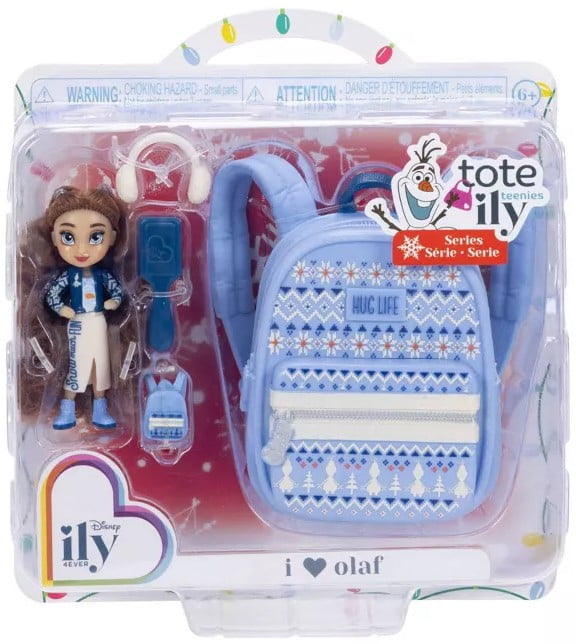 Disney Tote Ily Teenies Holiday I Love Olaf Mini Doll
