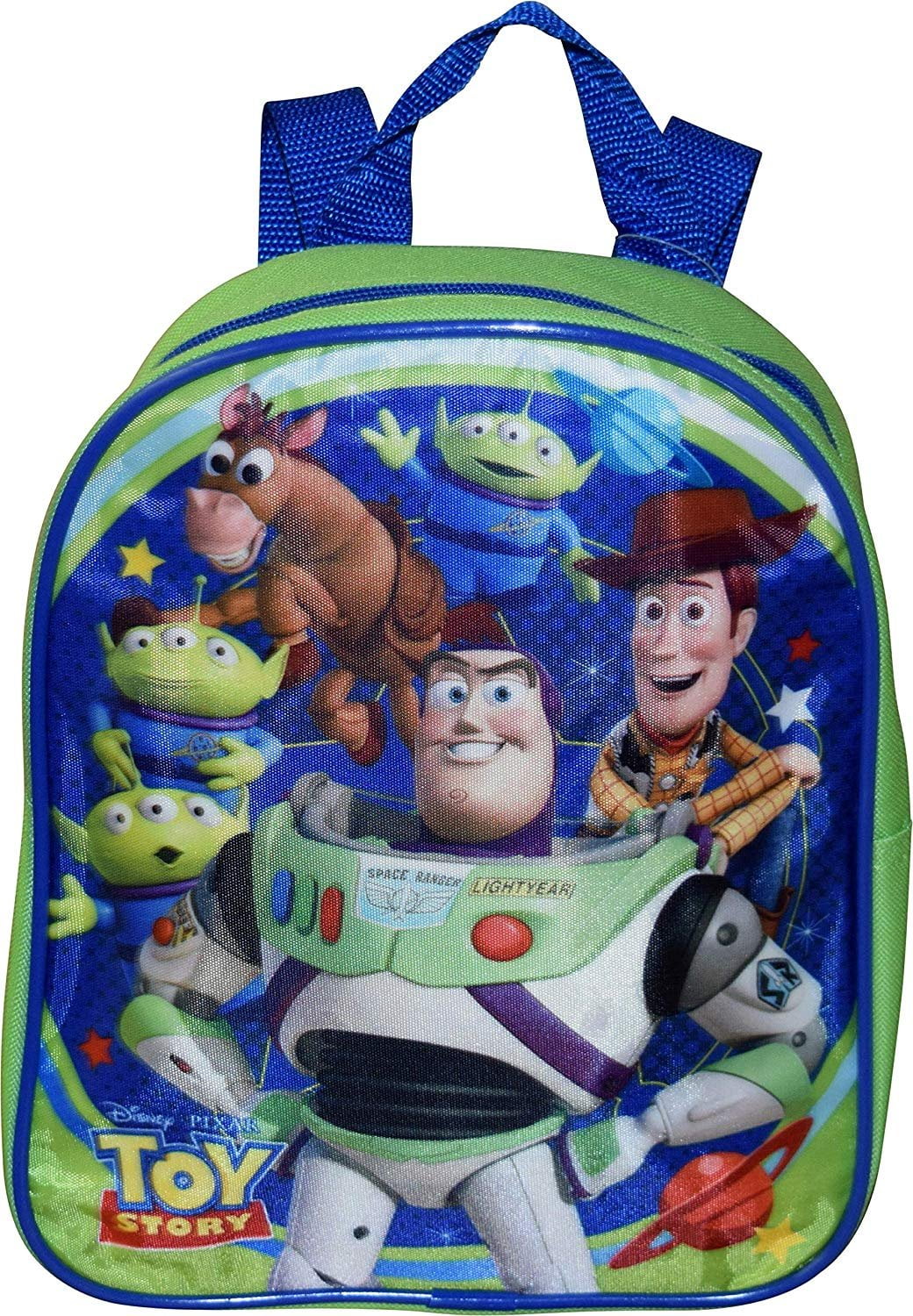 Toy Story Mini Backpack Kids Toddlers - Bundle with 11 Toy Story Preschool Backpack, Toy Story Drawstring, Stickers, More