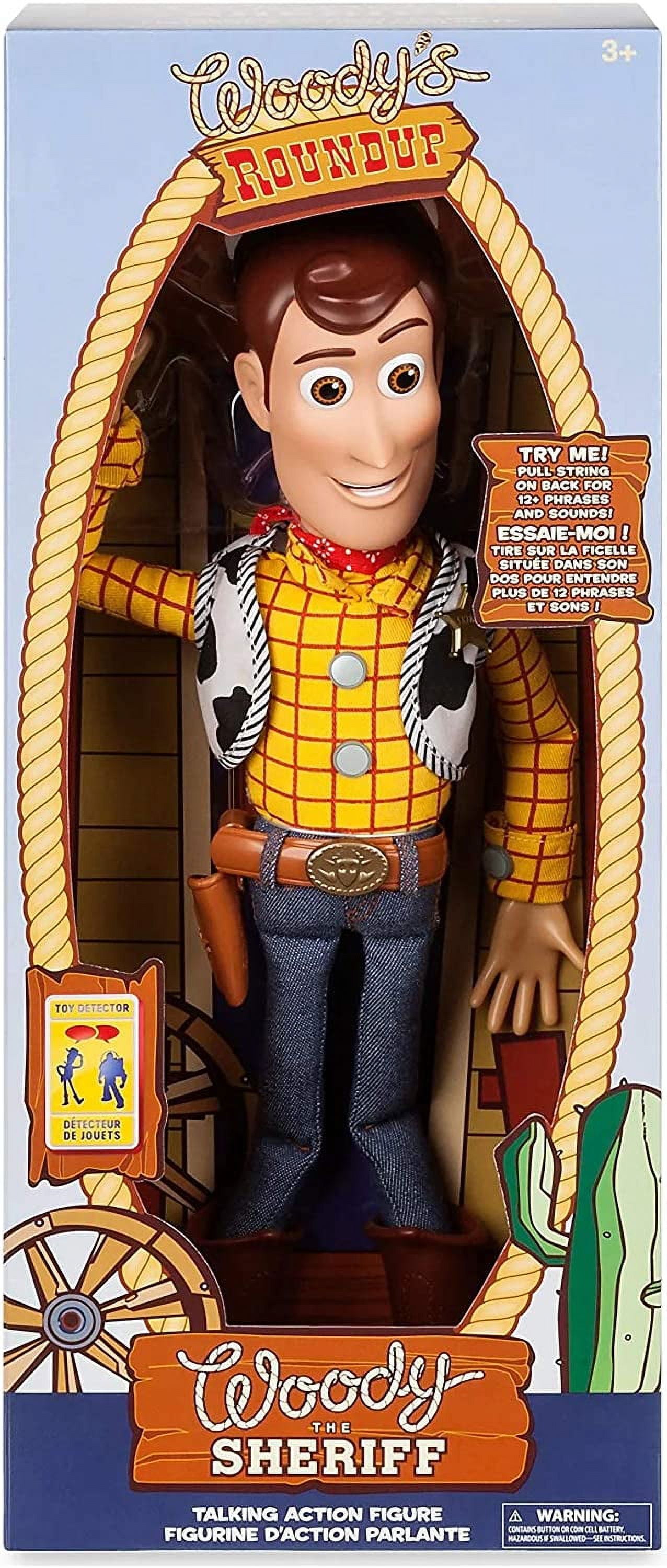 トイストーリー　woody's ＲＯＵＮＤＵＰ　 ＷＯＯＤＥＮ　ＤＯＬＬ Disney Pixar Toy Story Roundup Fun Talking Woody Doll | eBay