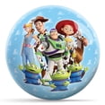 thumbnail image 1 of Disney Toy Story 2 Characters Undrilled Bowling Ball 10lb, 1 of 2
