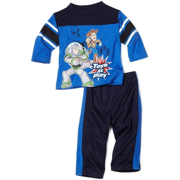 Disney Toy Story 3 Baby Boys Toys At Play Clothing Set, Blue, 12 Months