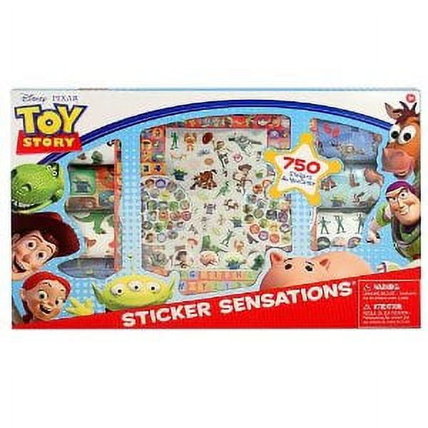 Disney Toy Story 3 Sensations Kit Permanent Stickers, 750 Count
