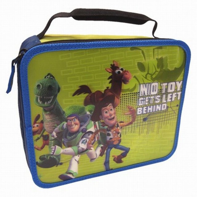 Disney Toy Story 3D Soft Lunch Box Insulated Bag Buzz Woody Dino 3D
