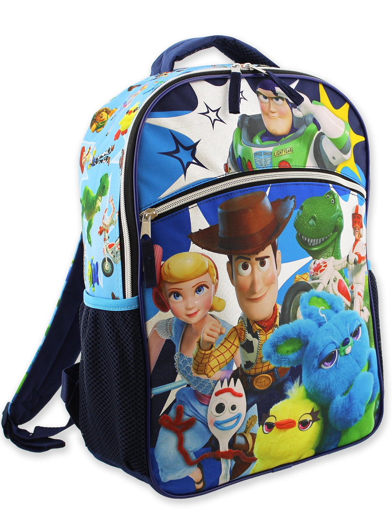 Bluey 4 Piece Backpack Set for Pre-School Girls & Boys, Kids 16 inch School Bag with Front Zip Pocket, Blue, Kids Unisex, Size: One Size