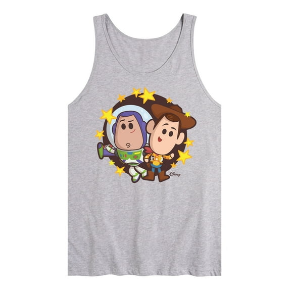 Disney - Toy Story 4 - Buzz And Woody - Men's Jersey Tank Top